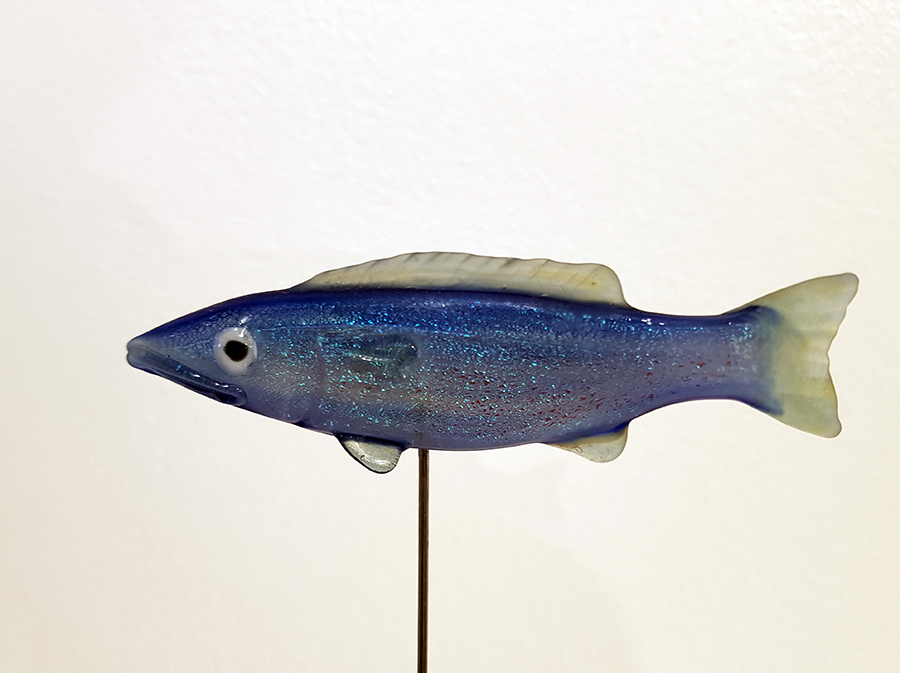 Blue fish (Detail)